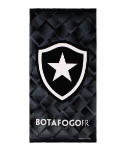Toalha de Banho Praia e Piscina Brasão Botafogo Buettner Veludo Estampada Times