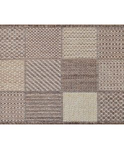 Capacho Artesanal Look Mosaico Sisal Look Jacquard RAIZA  40x60 cm