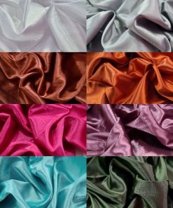 Tecido Cetim com Elastano Cores Variadas | Diversos Tamanhos x 1,50m Largura